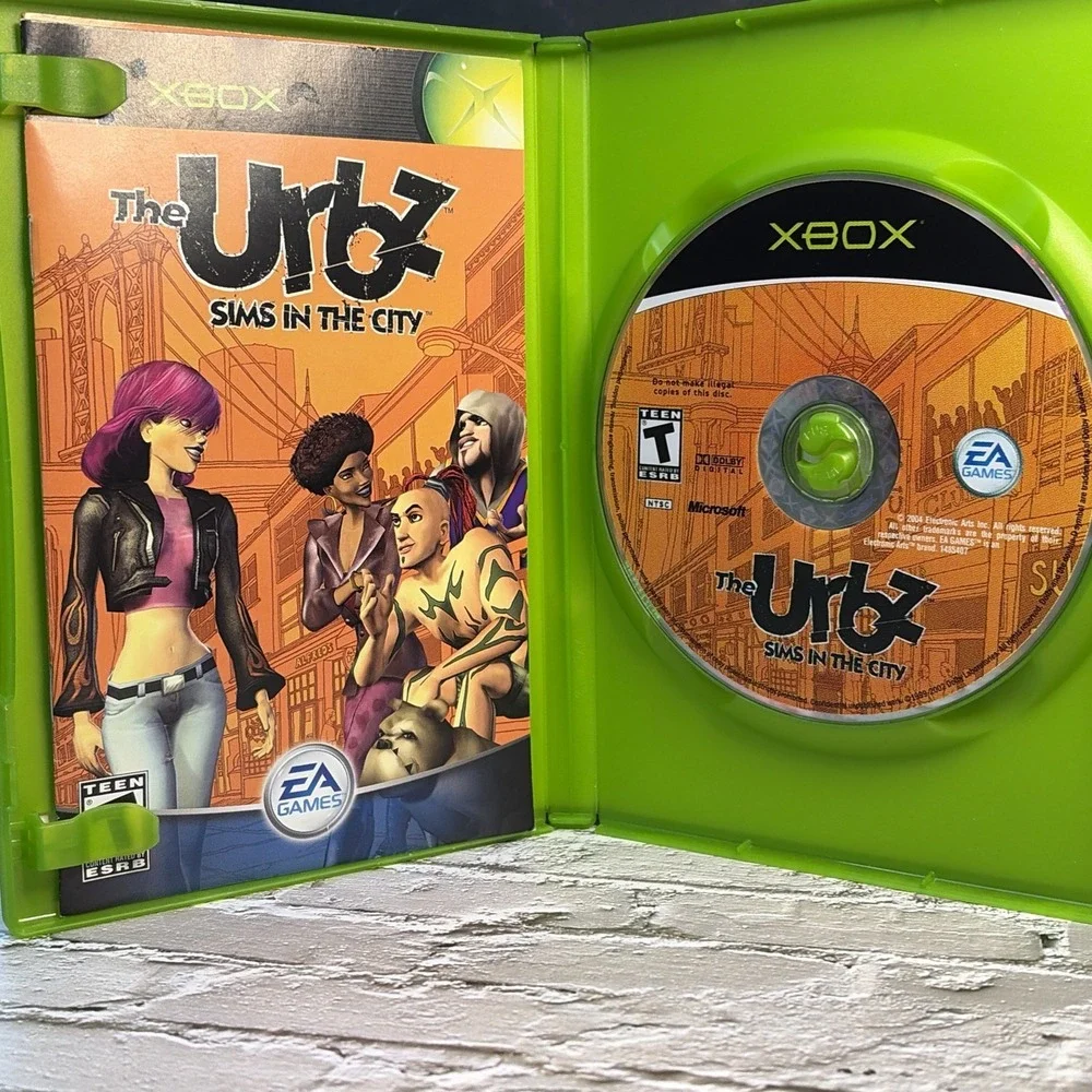 Video Game XBOX - The Urbz Sims In The City Special Edition #2 - T&W CIB